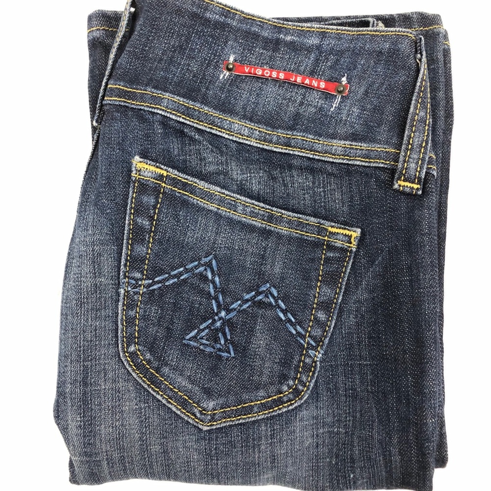 VIGOSS Sz 3/4 Button Front Bootcut Jeans - Picture 4 of 13